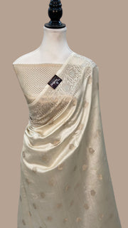 Pure Chiniya Silk Handloom Banarasi Saree - The Handlooms