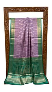 Pure Tussar Silk Handloom Banarasi Saree - The Handlooms