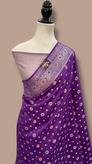 Moonga Silk Handloom Banarasi Saree - The Handlooms