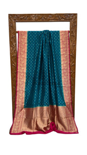 Pure Chiniya Khaddi Handloom Banarasi Saree - The Handlooms