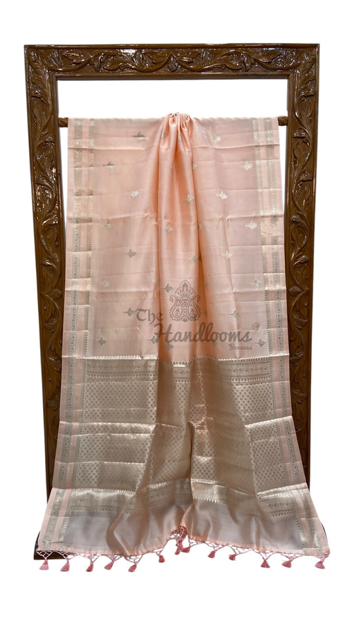 Pure Mango Silk Banarasi Handloom Saree - The Handlooms