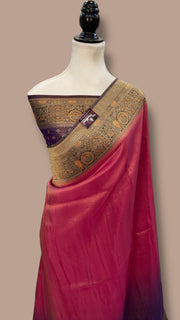 Tissue Silk Handloom Banarasi Saree - The Handlooms