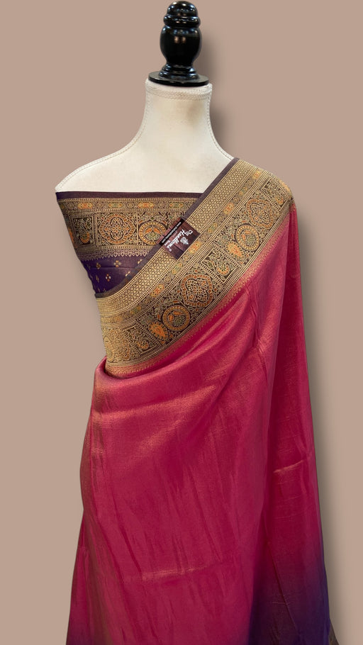 Tissue Silk Handloom Banarasi Saree - The Handlooms