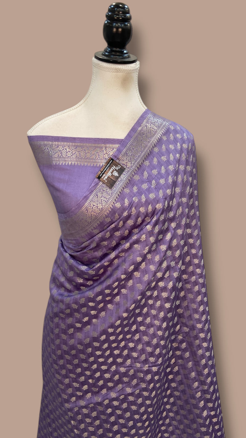 Pure Chiniya Silk Khaddi Handloom Banarasi Saree