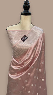 Pure Mango Silk Banarasi Handloom Saree - The Handlooms