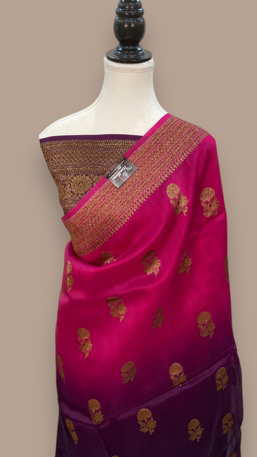 Pure Kora Handloom Banarasi Saree - The Handlooms