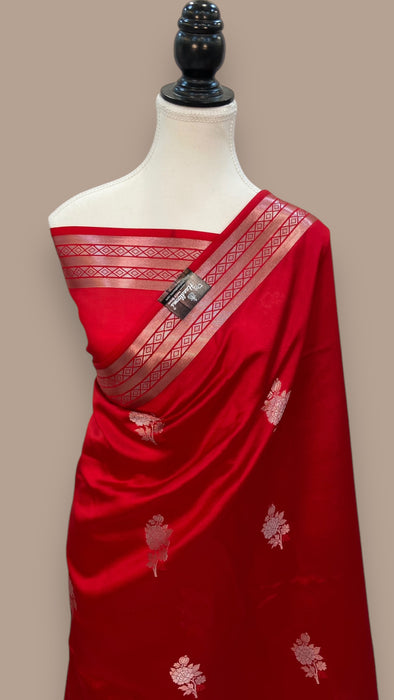 Pure Mango Silk Banarasi Handloom Saree