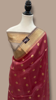 Pure Kora Handloom Banarasi Saree - The Handlooms