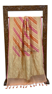 Khaddi Georgette Handloom Banarasi Saree - The Handlooms