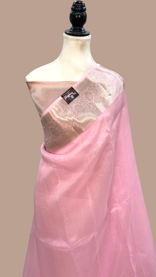 Pure Kora Handloom Banarasi Saree - The Handlooms