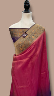 Tissue Silk Handloom Banarasi Saree - The Handlooms