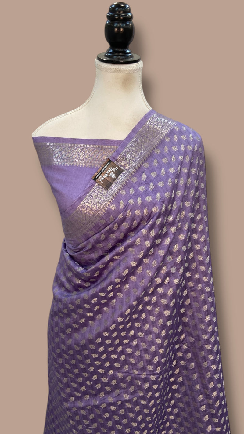 Pure Chiniya Silk Khaddi Handloom Banarasi Saree