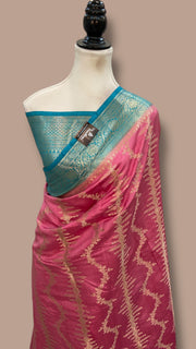Pure Chiniya Silk Handloom Banarasi Saree - The Handlooms
