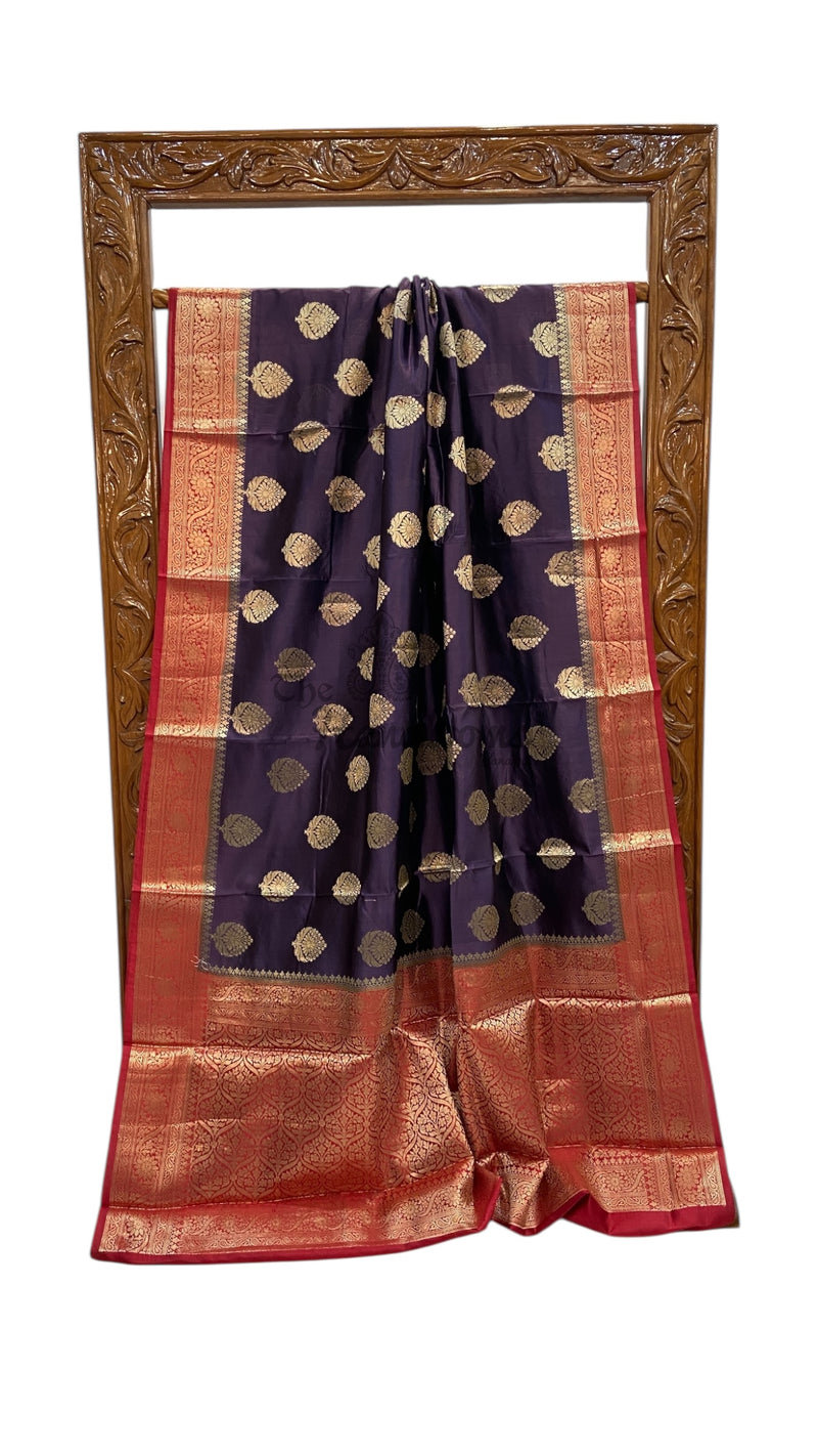 Pure Dupion Silk Banarasi Saree