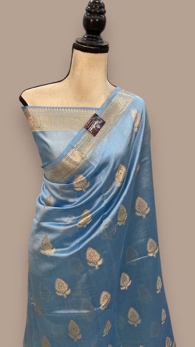 Pure Mango Silk Banarasi Handloom Saree