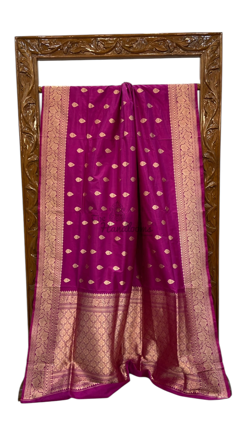 Pure Katan Silk Banarasi Handloom Saree - The Handlooms