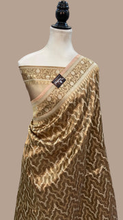 Pure Tissue Reshmi zari Banarasi Saree - The Handlooms