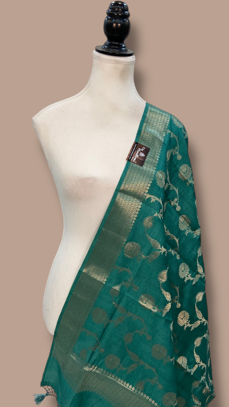 Pure Chiniya Silk Banarasi Dupatta - The Handlooms