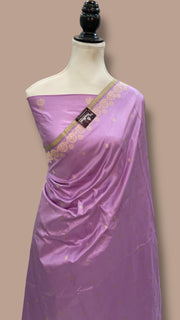 Pure Katan Silk Banarasi Handloom Saree - All Over Kadua Motifs - The Handlooms