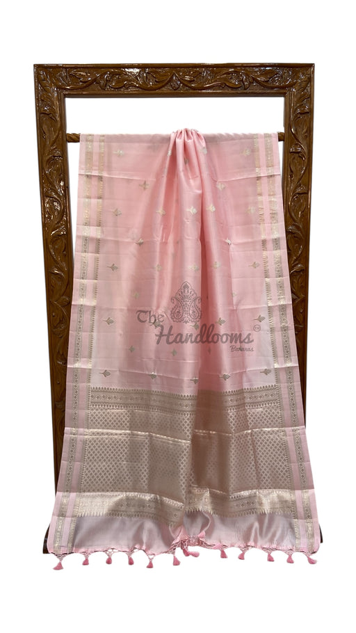 Pure Mango Silk Banarasi Handloom Saree - The Handlooms