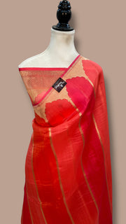 Pure Kora Handloom Banarasi Saree - The Handlooms