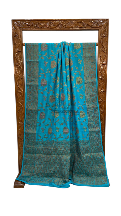 Moonga Silk Handloom Banarasi Saree - The Handlooms