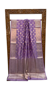 Pure Mango Silk Banarasi Handloom Saree - The Handlooms