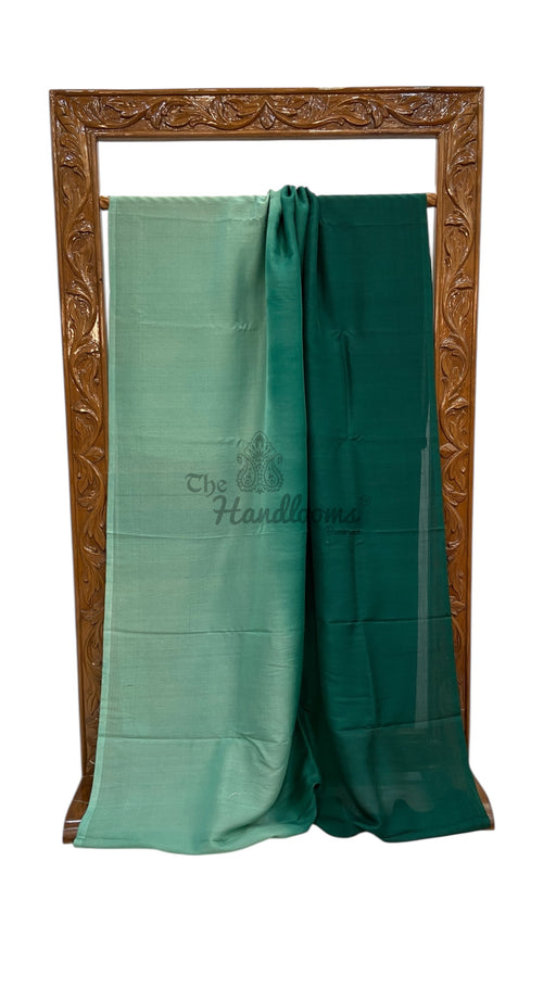 Tussar Georgette Handloom Banarasi Saree - The Handlooms