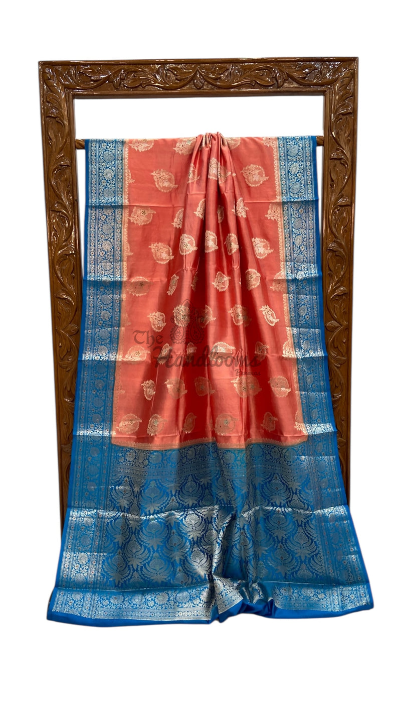 Pure Dupion Silk Banarasi Saree