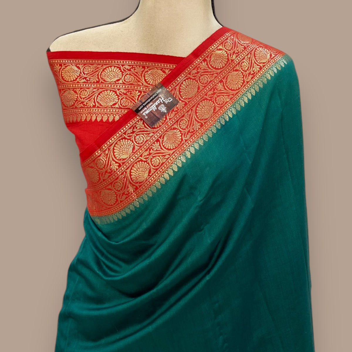 Pure Chiniya Silk Khaddi Handloom Banarasi Saree