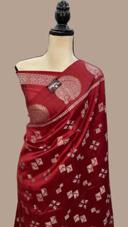 Pure Mango Silk Banarasi Handloom Saree - The Handlooms