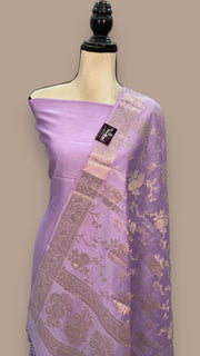 Pure Chiniya Silk Handlooms Banarasi Dress material - The Handlooms
