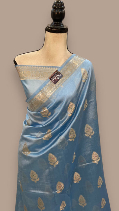 Pure Mango Silk Banarasi Handloom Saree