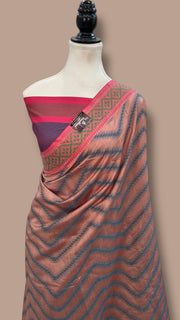 Pure Chiniya Silk Handloom Banarasi Saree - The Handlooms