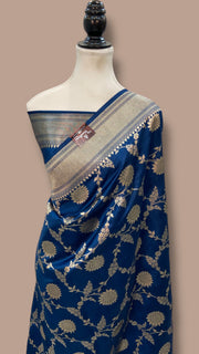 Pure Chiniya Khaddi Handloom Banarasi Saree - The Handlooms
