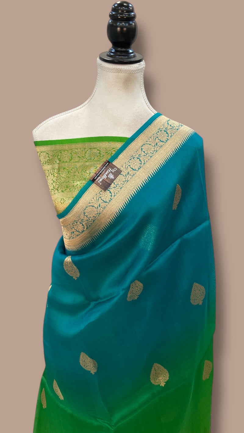 Pure Kora Handloom Banarasi Saree - The Handlooms