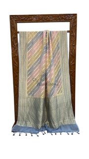 Rangkat Pure Khaddi Georgette Handloom Banarasi Saree - The Handlooms