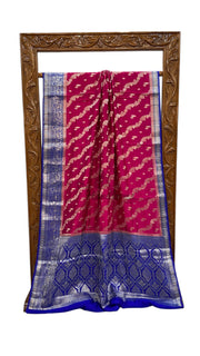 Pure Chiniya Silk Handloom Banarasi Saree - The Handlooms