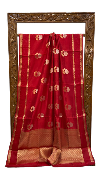 Pure Mango Silk Banarasi Handloom Saree