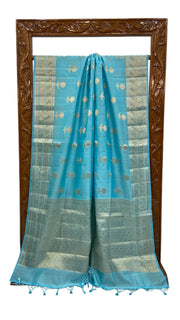 Pure Cotton Banarasi Handloom Saree - The Handlooms