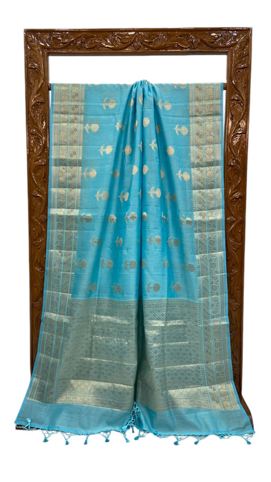 Pure Cotton Banarasi Handloom Saree