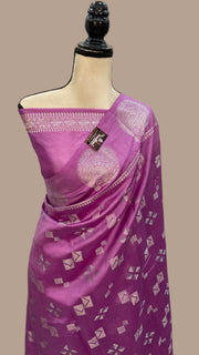 Pure Mango Silk Banarasi Handloom Saree - The Handlooms