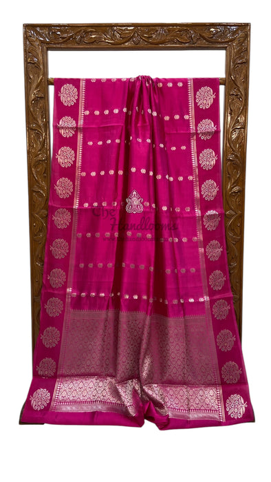 Pure Mango Silk Banarasi Handloom Saree