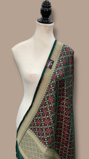 Pure Katan Silk Banarasi dupatta - The Handlooms