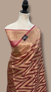 Pure Kora Tissue Handloom Banarasi Saree - The Handlooms