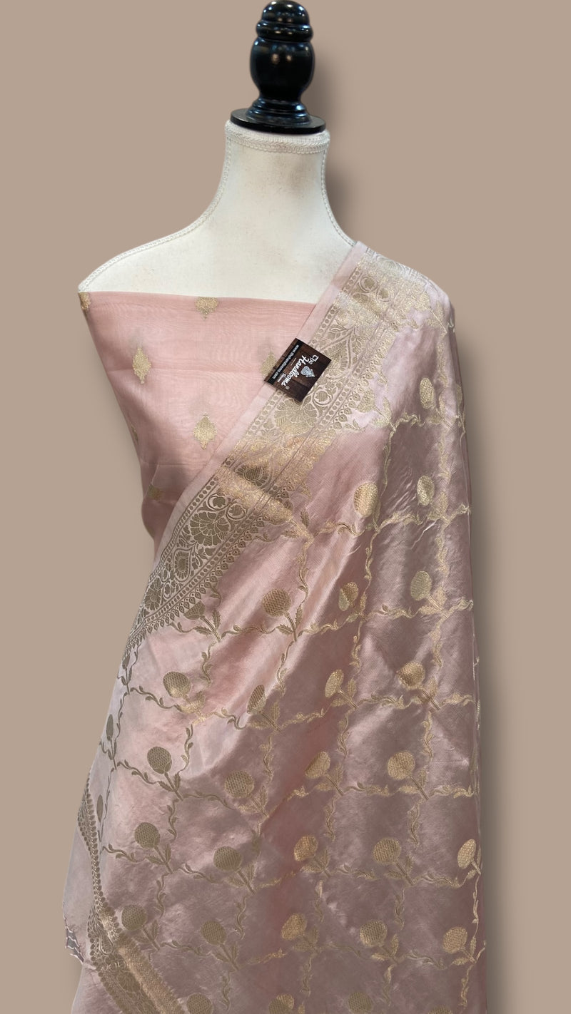 Pure Mango Silk Dress Material - The Handlooms