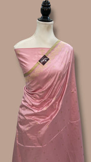 Pure Katan Silk Banarasi Handloom Saree - All Over Kadua Motifs - The Handlooms