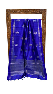 Pure Mango Silk Banarasi Handlokom Saree - The Handlooms