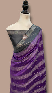 Pure Chiniya Silk Handloom Banarasi Saree - The Handlooms