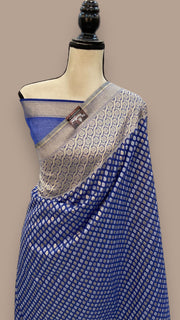 Pure Cotton Banarasi Handloom Saree - The Handlooms